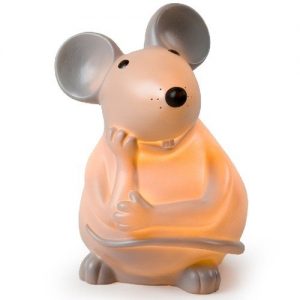 Heico lamp muis grijs