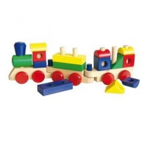 Playwood blokkentrein